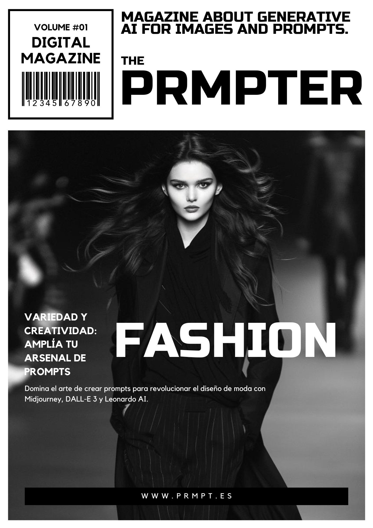 The prompter Magazine 01 aprende a crear prompts con la revista the prmpter