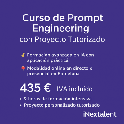 Curso de Prompt Engineering con Proyecto Tutorizado