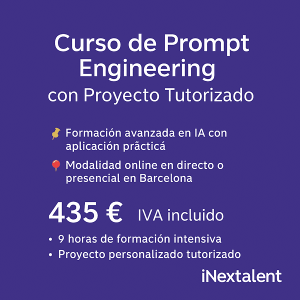 Curso de Prompt Engineering con Proyecto Tutorizado
