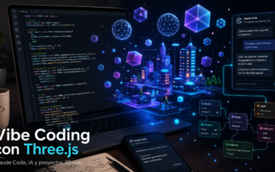 Vibe Coding con Three.js y Claude Code: cómo crear proyectos 3D web con Inteligencia Artificial
