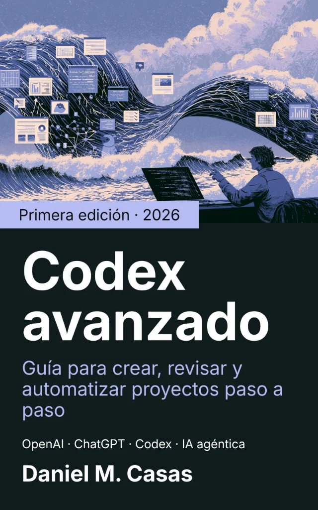 Portada del libro Codex avanzado, de Dani M. Casas